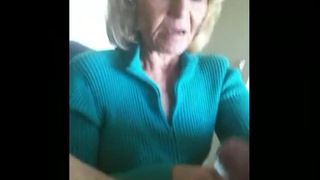 Granny Cum Cleaner
