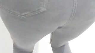 Her butt is so sexy out of jeans