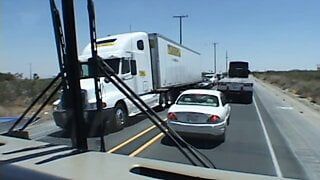 Lusty brunette deepthroats a massive cock before riding it on couch