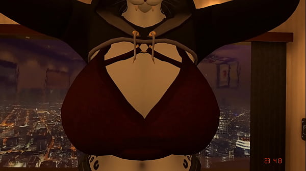 Big Snow leopard boobs