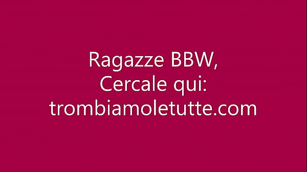 Ragazza Bbw esibizionista