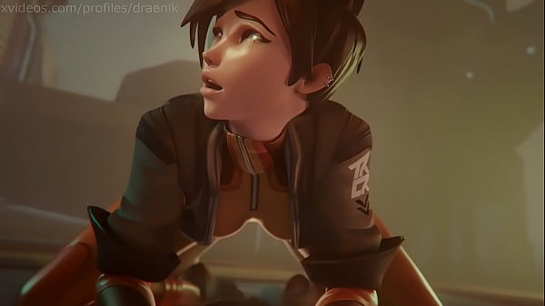 Tracer fucked doggy style with creampie 1080 60fps