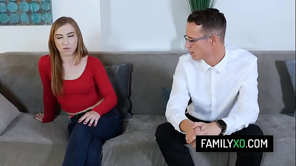 Petite teen Gracie may Green fucking with her stepdad in front of her stepmom