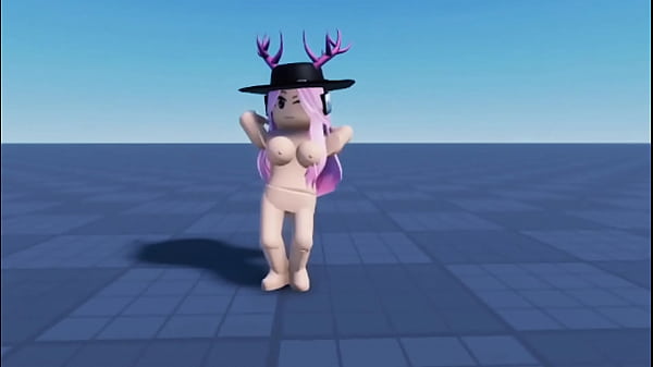 Chica de Roblox en el dance club